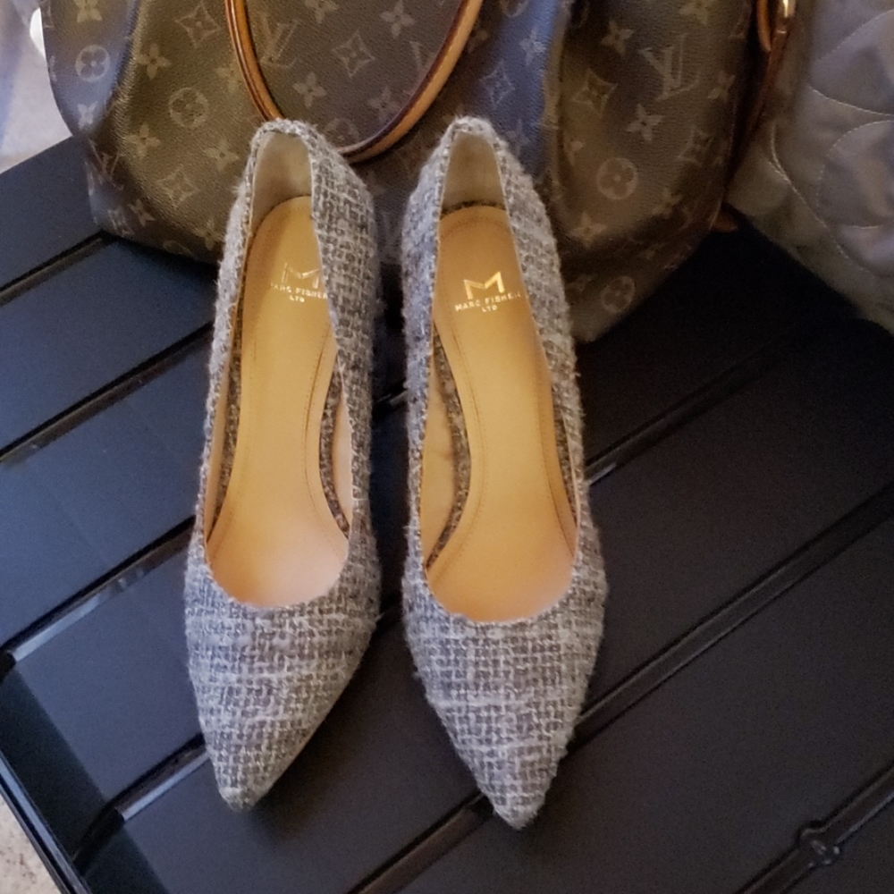 Marc Fisher LTD Tweed pumps